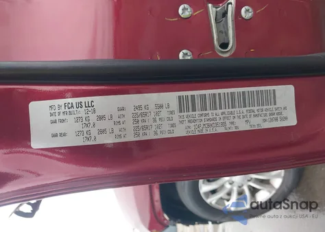 2019 Jeep Cherokee Latitude 4X4 from USA, damaged, VIN 1C4PJMCB0KD351955